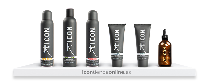 Productos ICON Styling para dar forma a tu cabello. Look personal